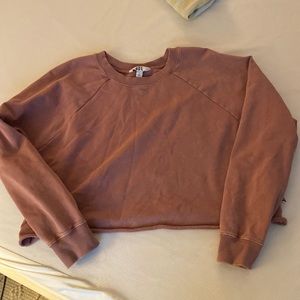 Joy lab cropped crew neck